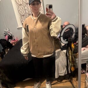 Worn Twice Size L Woman's Letterman Jacket